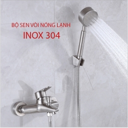 Bộ sen tắm nóng lạnh inox 304 SUS6832