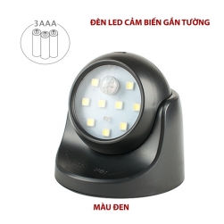 Đèn LED cảm biến hồng ngoại gắn tường ESEN61 sử dụng 3 pin tiểu AAA