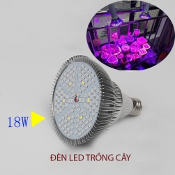den led trong cay trong nha 18W