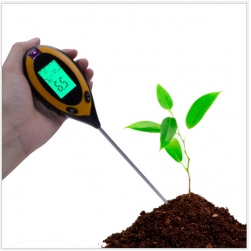 Máy đo độ pH, nhiệt độ, độ ẩm, ánh sáng của đất 4 trong 1