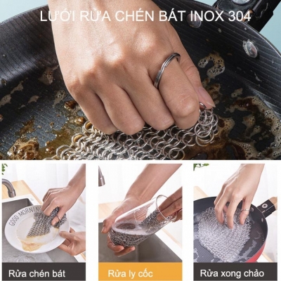 luoi rua chen bat thong minh bang inox 304