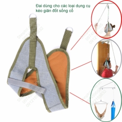 Đai cho dụng cụ kéo giãn đốt sống cổ, vật liệu vải dù DAIKC01