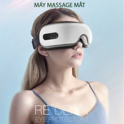 Máy massage mắt đa năng làm nóng, rung, có buetooth EM-004