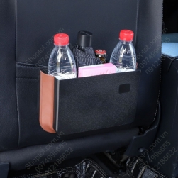 Túi để đồ ghế sau xe ô tô chống nước, có thể xếp gọn, để chai nước, để đồ cá nhân