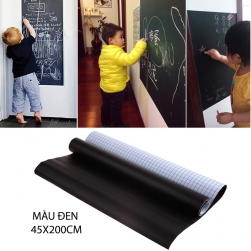 Bảng dán tường bằng nhựa PVC loại 45x200cm (có màu đen, xanh và trắng)