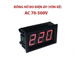Đồng hồ vôn kế kỹ thuật số AC 70-500V