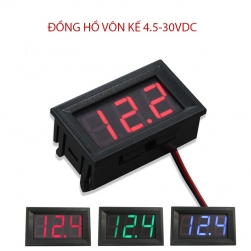 Đồng hồ vôn kế kỹ thuật số DC4.5-30V